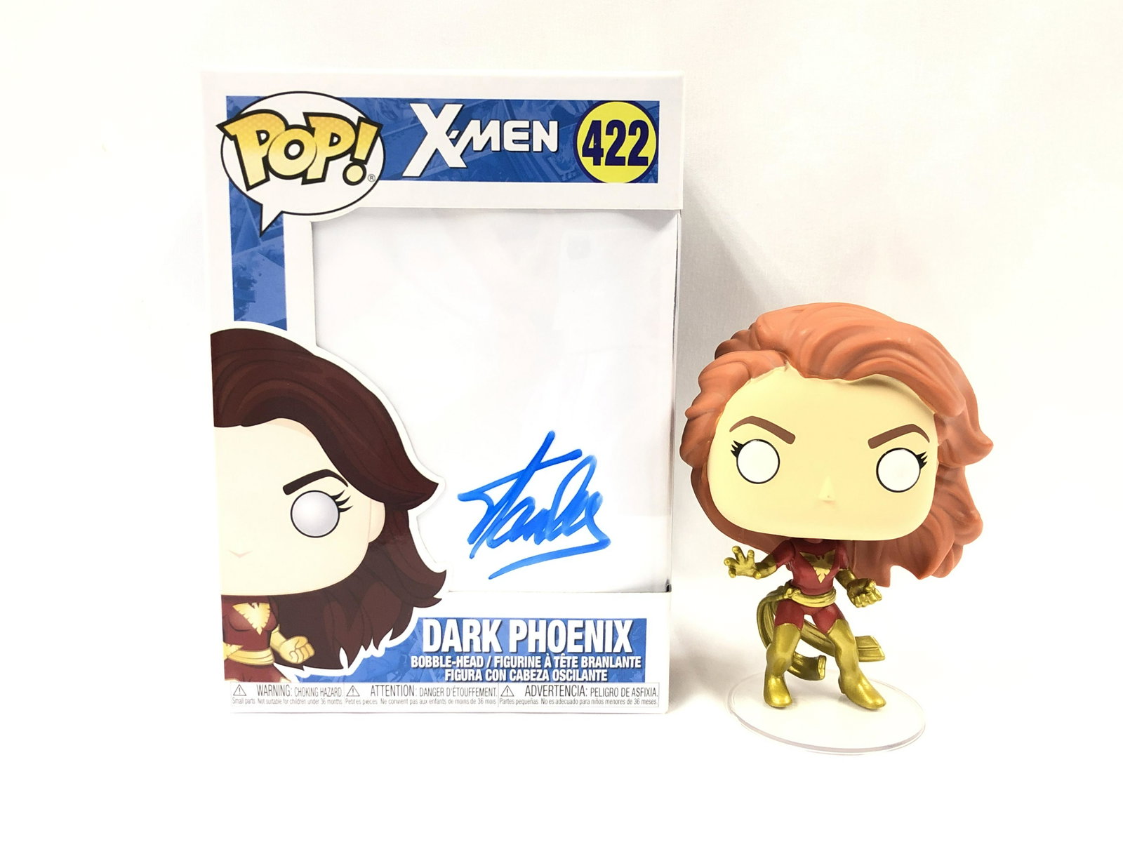 Dark Phoenix Funko Pop Signed Stan Lee: Our company has been collectibles business since 2008. All items are unique and valuable for all the collectors. Our company is all online based and will be shipping from our warehouses or different c