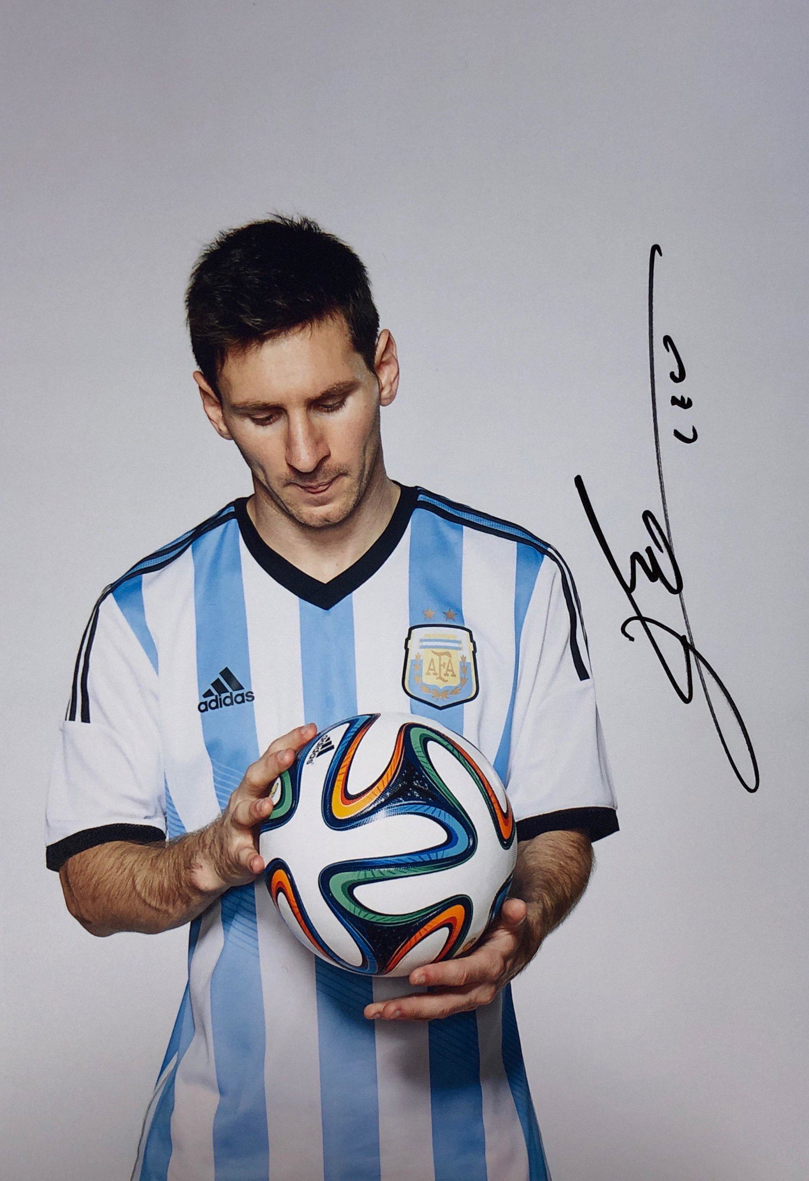 Football Lionel Messi Autographed Signed: Our company has been collectibles business since 2008. All items are unique and valuable for all the collectors. Our company is all online based and will be shipping from our warehouses or different c