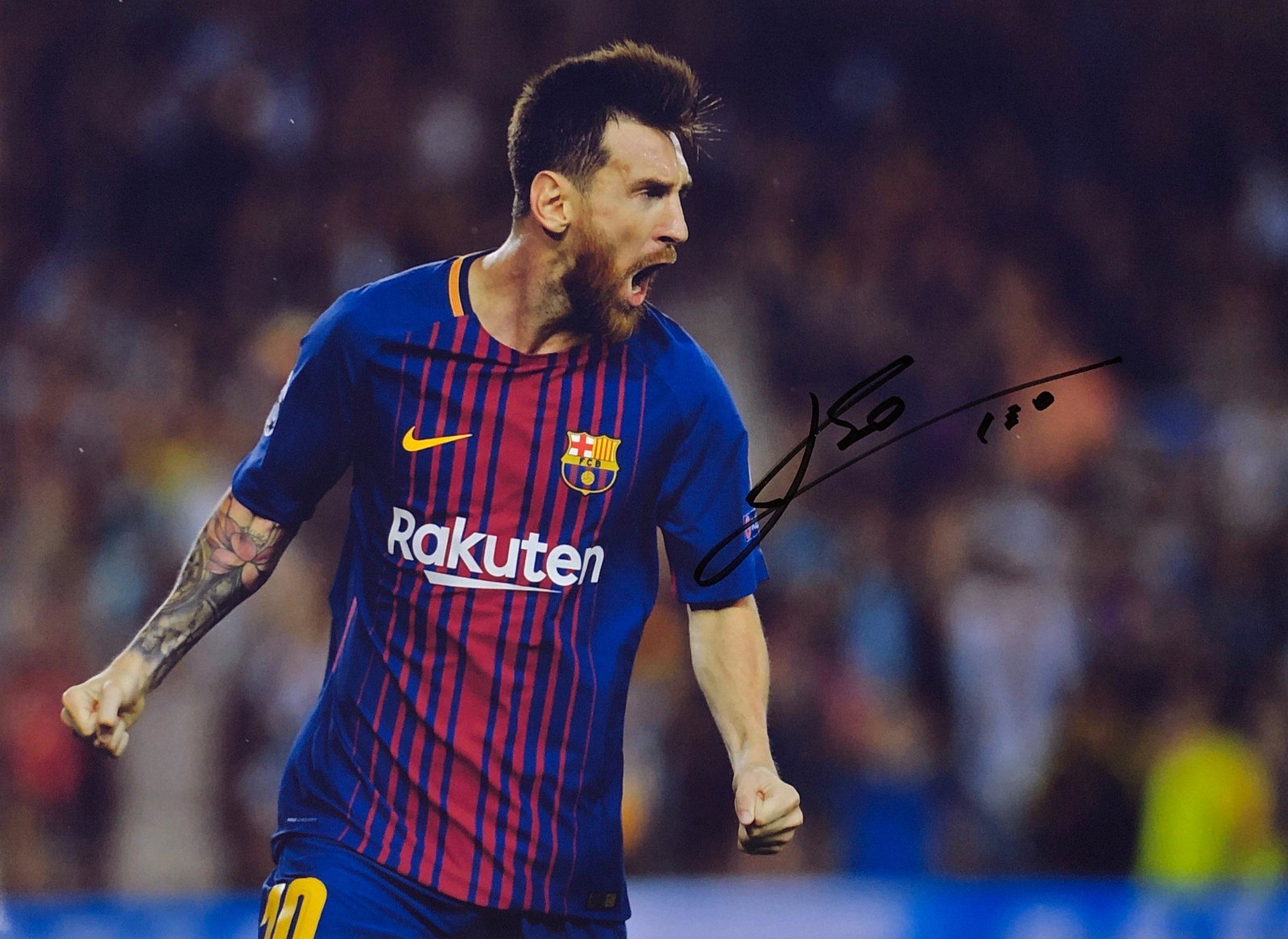 Football Lionel Messi Autographed Signed: Our company has been collectibles business since 2008. All items are unique and valuable for all the collectors. Our company is all online based and will be shipping from our warehouses or different c