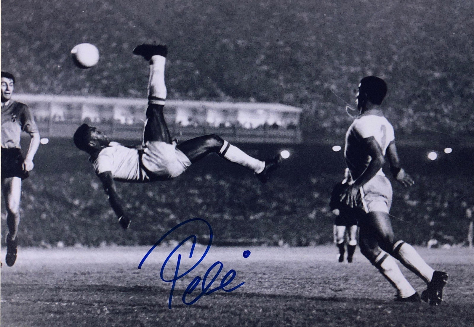 Football Pele Autographed Signed: Our company has been collectibles business since 2008. All items are unique and valuable for all the collectors. Our company is all online based and will be shipping from our warehouses or different c