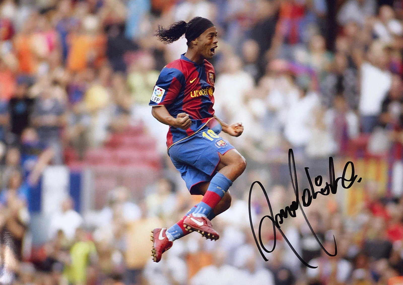 Football Ronaldinho Autographed Signed: Our company has been collectibles business since 2008. All items are unique and valuable for all the collectors. Our company is all online based and will be shipping from our warehouses or different c