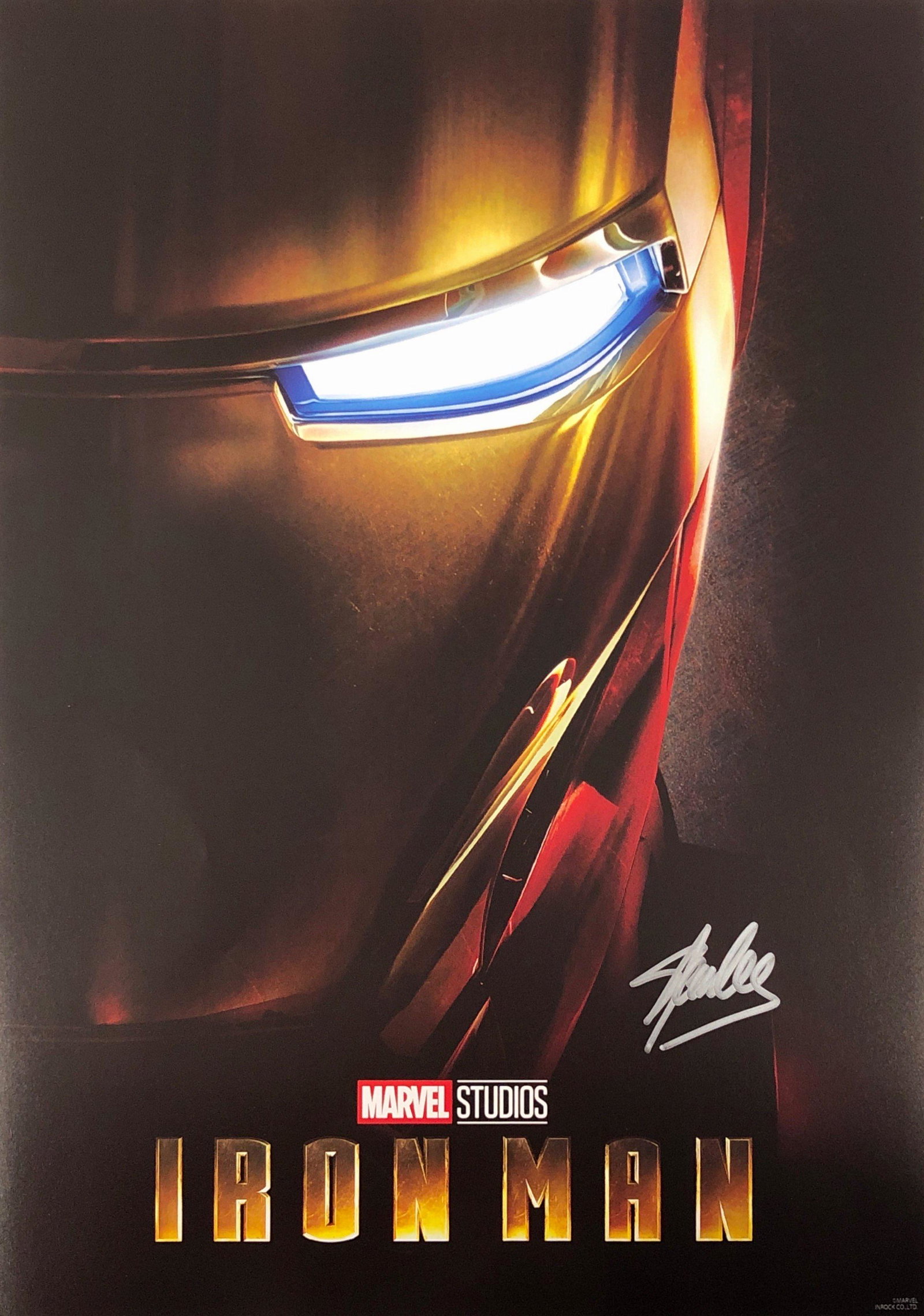 Marvel Iron Man Mini Poster Stan Lee Signed: Our company has been collectibles business since 2008. All items are unique and valuable for all the collectors. Our company is all online based and will be shipping from our warehouses or different c