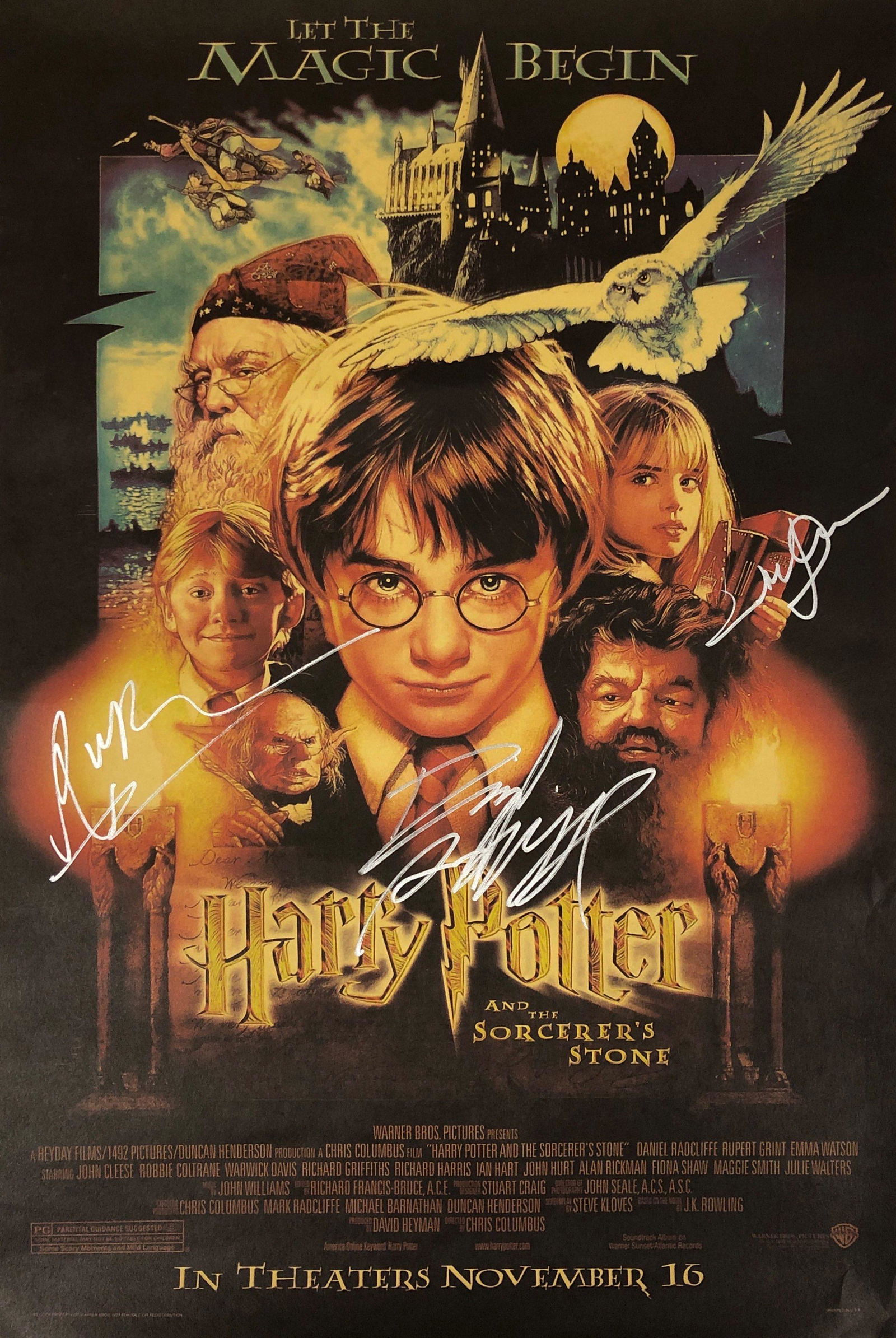 Harry Potter Daniel Radcliffe Poster Signed: Our company has been collectibles business since 2008. All items are unique and valuable for all the collectors. Our company is all online based and will be shipping from our warehouses or different c