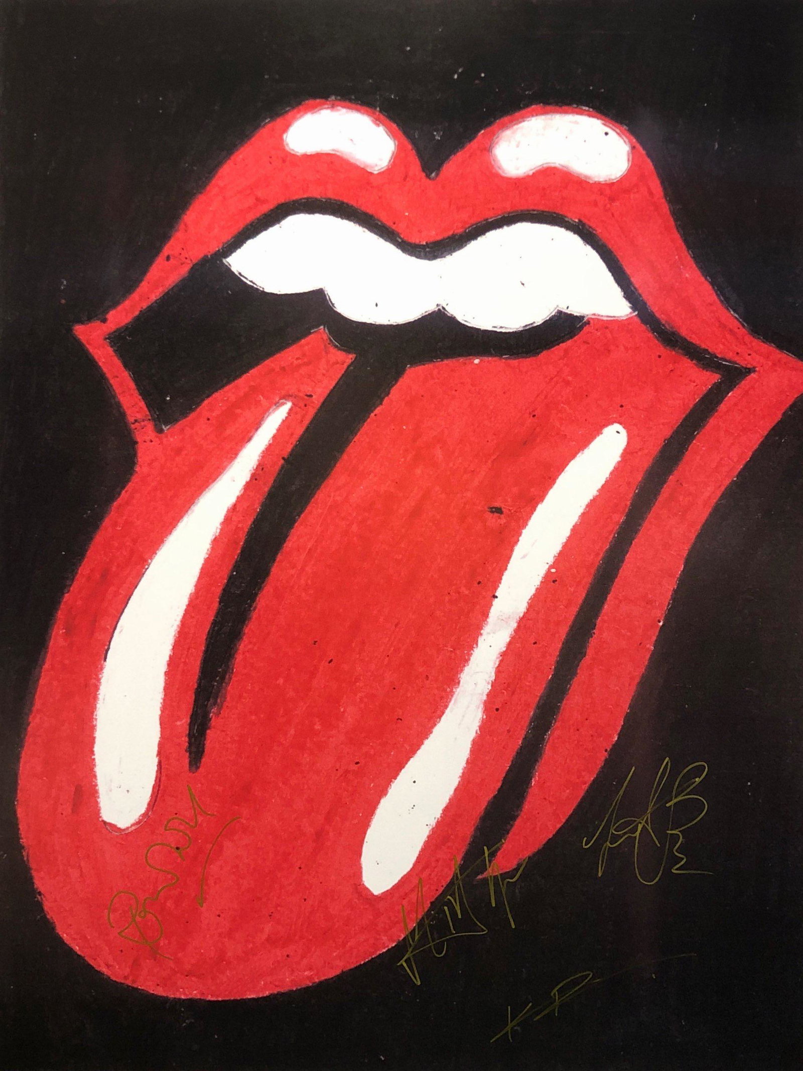 Rolling Stone Mick Jagger Poster Autographed: Our company has been collectibles business since 2008. All items are unique and valuable for all the collectors. Our company is all online based and will be shipping from our warehouses or different c