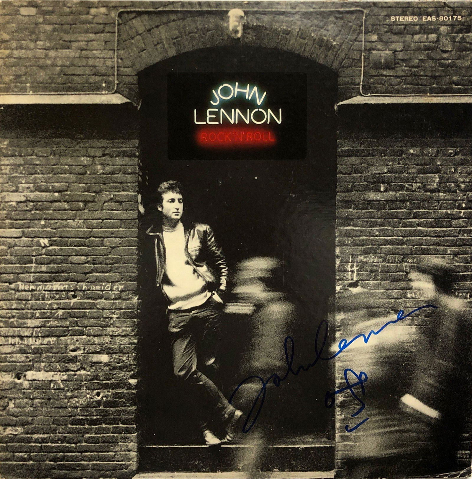 Ronk n Roll Vinyl Signed John Lennon: Our company has been collectibles business since 2008. All items are unique and valuable for all the collectors. Our company is all online based and will be shipping from our warehouses or different c
