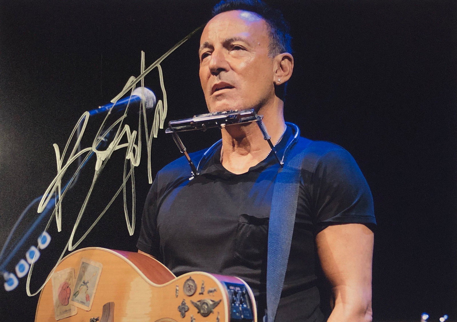 Bruce Springsteen Signed Photo: Our company has been collectibles business since 2008. All items are unique and valuable for all the collectors. Our company is all online based and will be shipping from our warehouses or different c