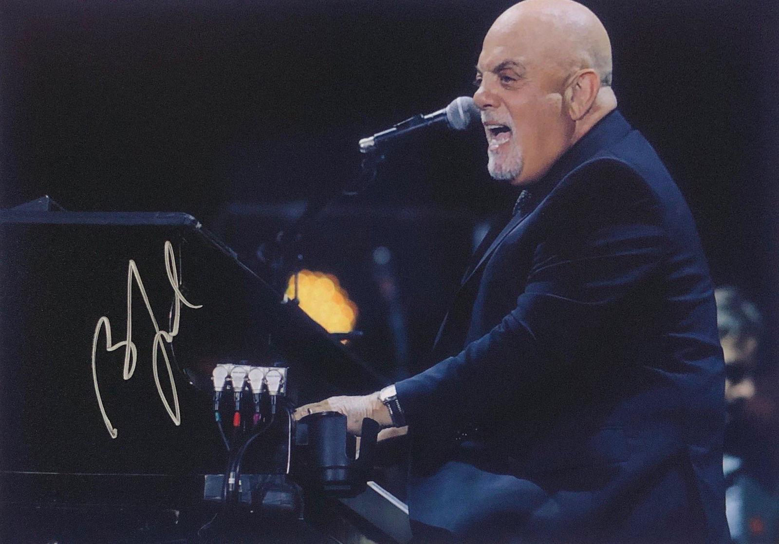 Billy Joel Photo Autograph Signed: Our company has been collectibles business since 2008. All items are unique and valuable for all the collectors. Our company is all online based and will be shipping from our warehouses or different c