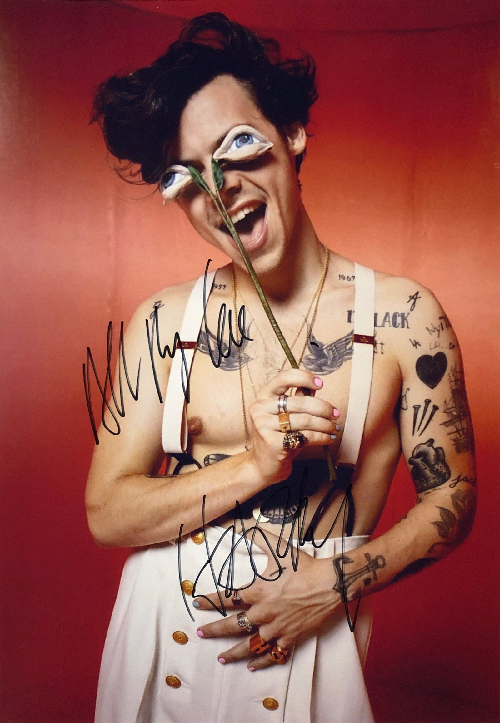 Harry Styles Photo Autograph Signed: Our company has been collectibles business since 2008. All items are unique and valuable for all the collectors. Our company is all online based and will be shipping from our warehouses or different c