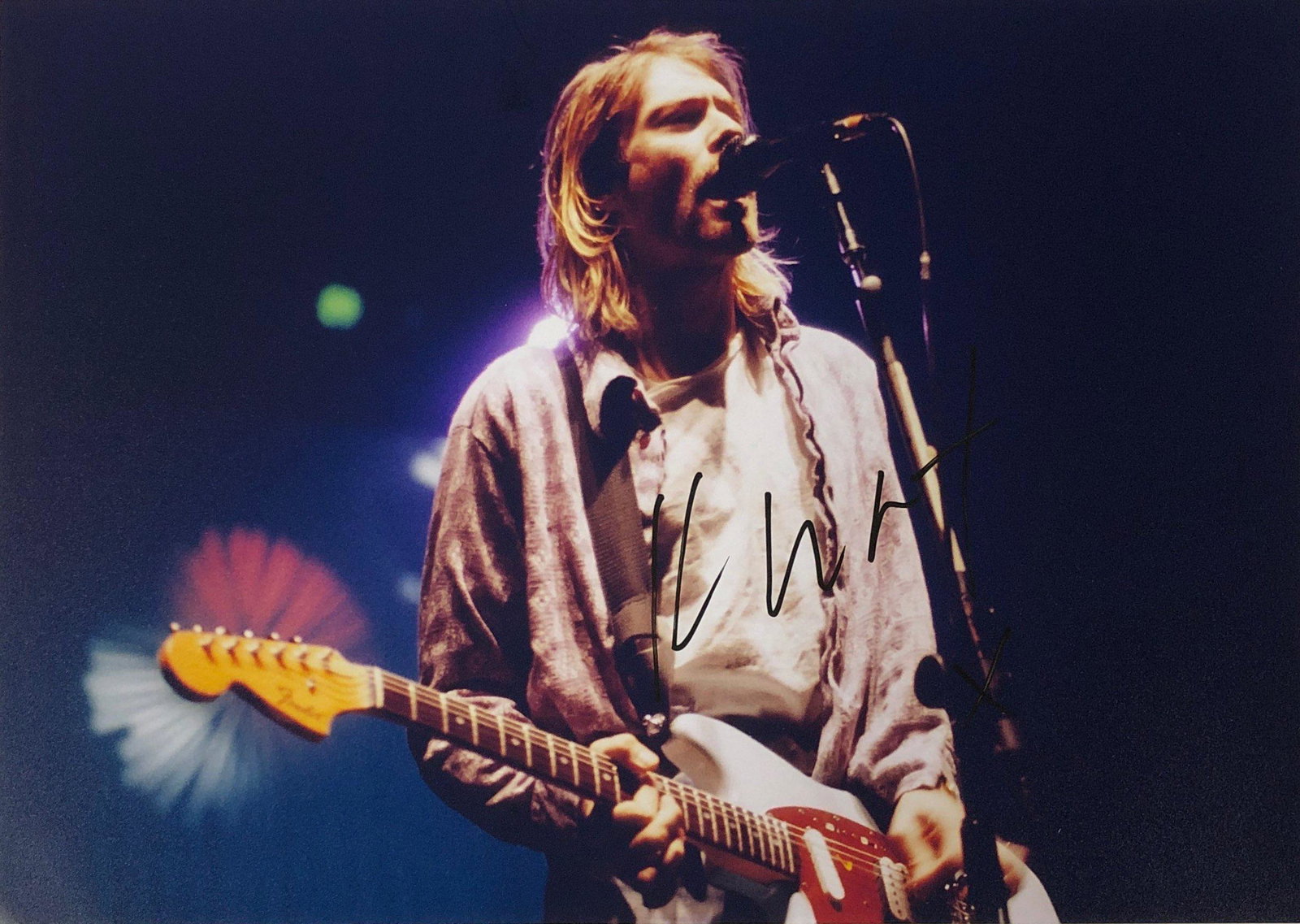 Nirvana Kurt Cobain Photo Autographed Signed: Our company has been collectibles business since 2008. All items are unique and valuable for all the collectors. Our company is all online based and will be shipping from our warehouses or different c