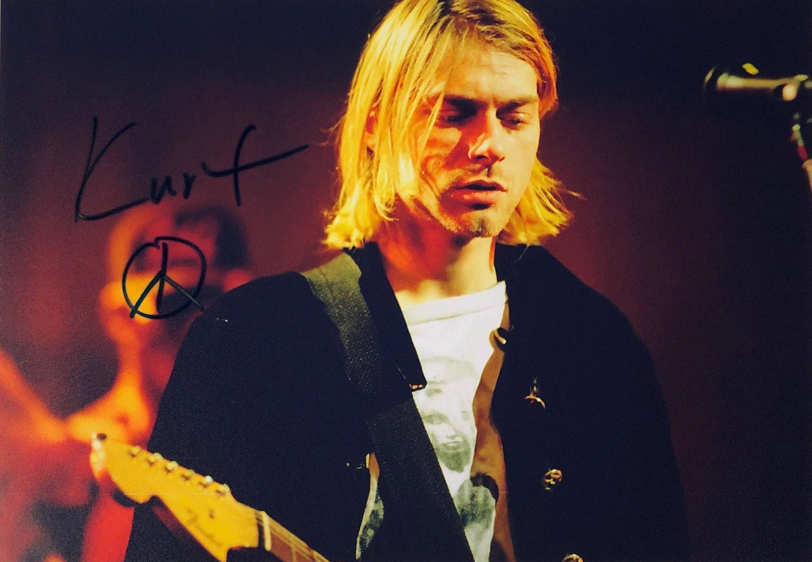 Nirvana Kurt Cobain Photo Autographed Signed: Our company has been collectibles business since 2008. All items are unique and valuable for all the collectors. Our company is all online based and will be shipping from our warehouses or different c