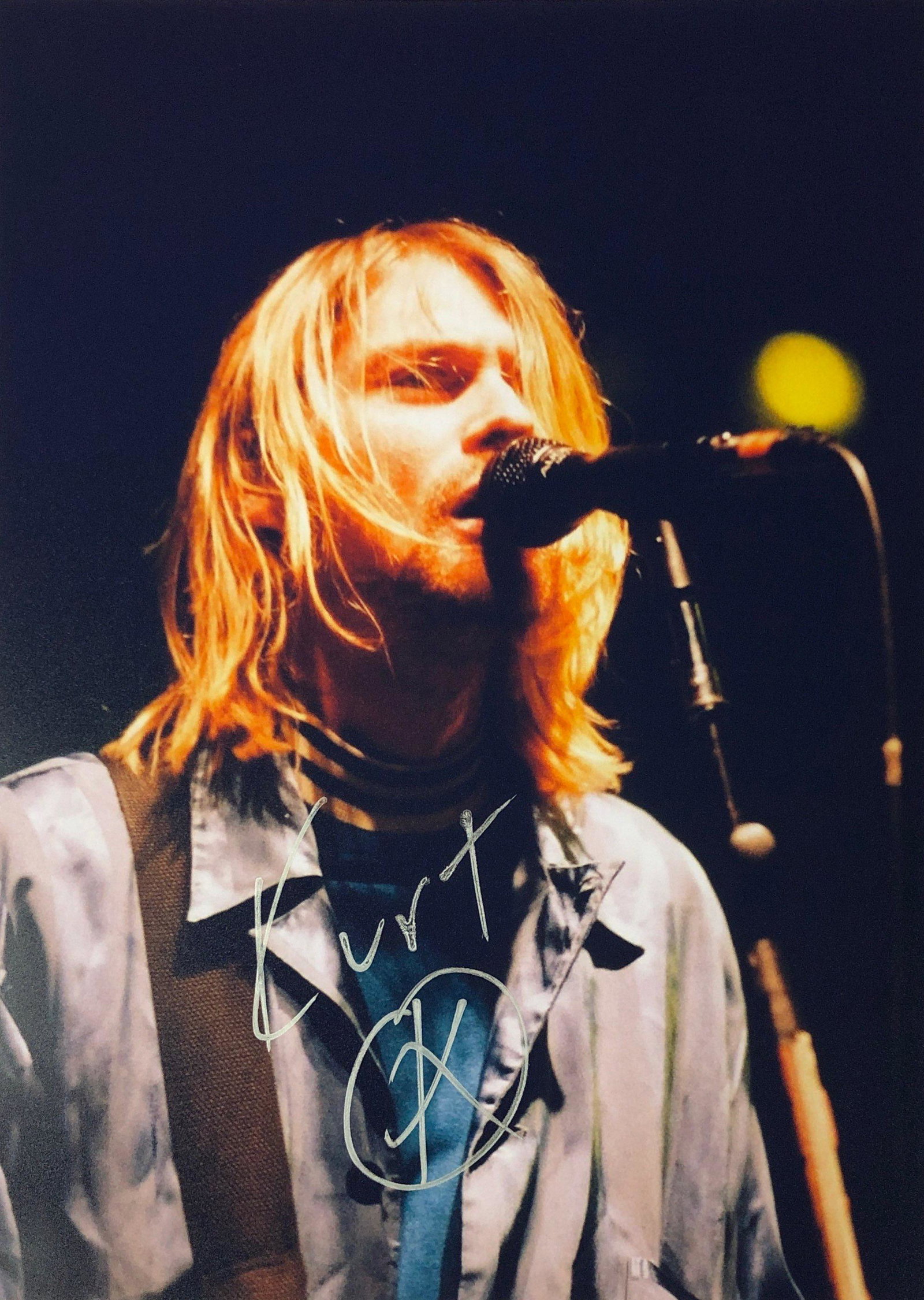 Nirvana Kurt Cobain Photo Autographed Signed: Our company has been collectibles business since 2008. All items are unique and valuable for all the collectors. Our company is all online based and will be shipping from our warehouses or different c