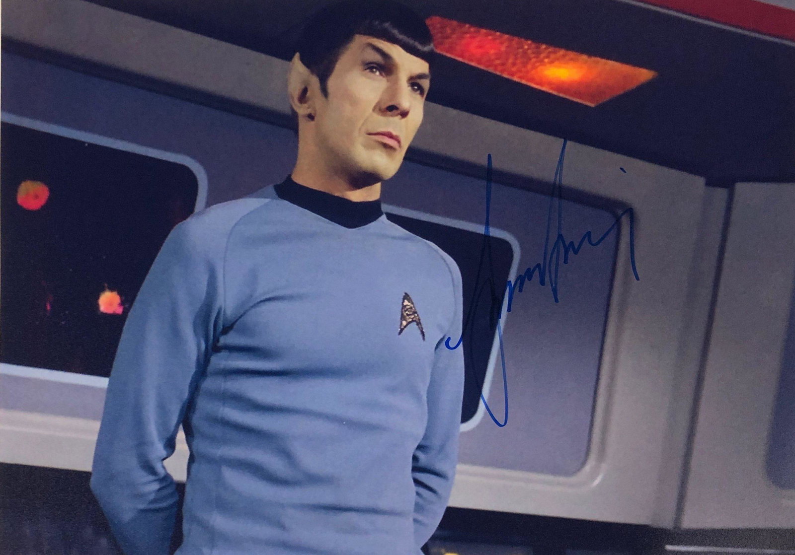Star Trek Autographed Signed Photo Leonard Nimoy: Our company has been collectibles business since 2008. All items are unique and valuable for all the collectors. Our company is all online based and will be shipping from our warehouses or different c