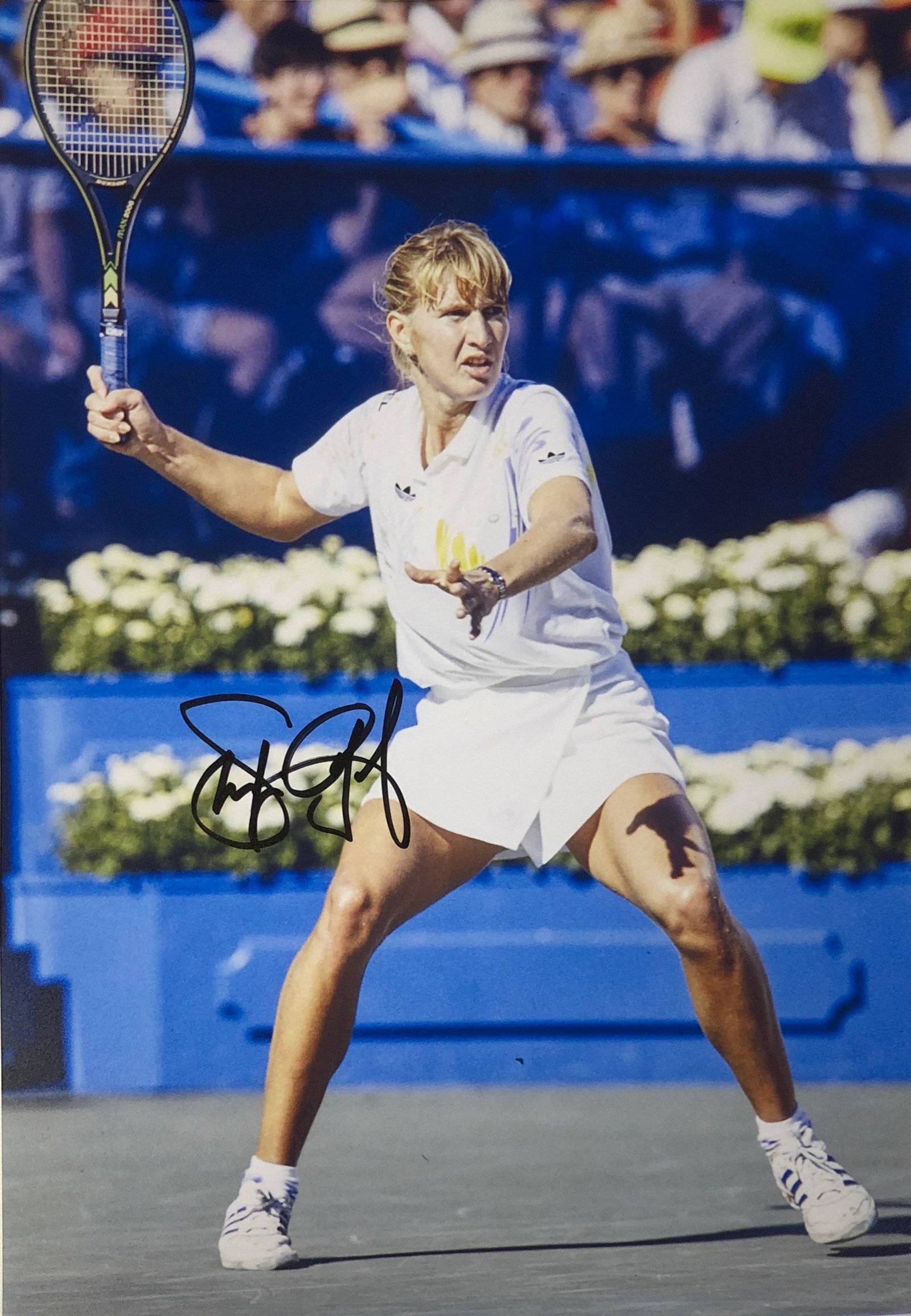 Tennis Signed Photo Steffi Graf: Our company has been collectibles business since 2008. All items are unique and valuable for all the collectors. Our company is all online based and will be shipping from our warehouses or different c