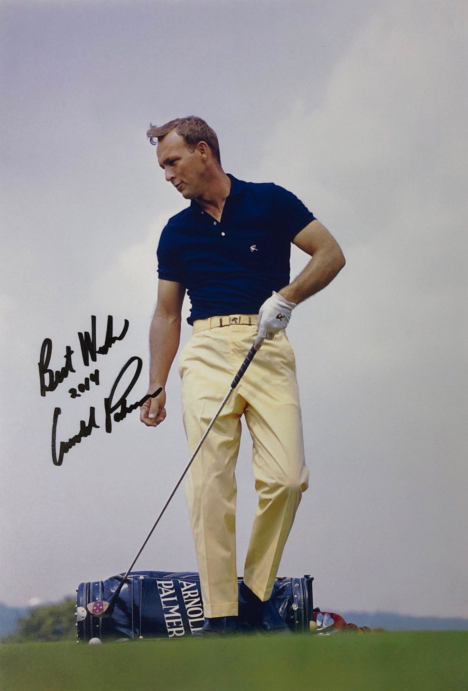 Golf Signed Photo Arnold Palmer: Our company has been collectibles business since 2008. All items are unique and valuable for all the collectors. Our company is all online based and will be shipping from our warehouses or different c