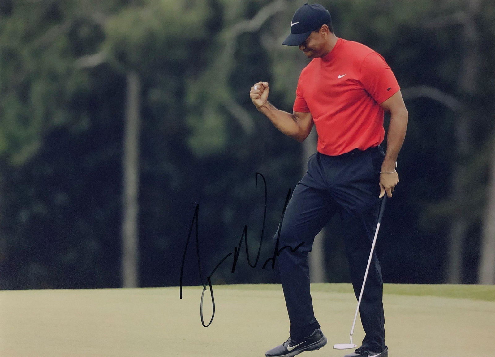 Golf Signed Photo Tiger Woods: Our company has been collectibles business since 2008. All items are unique and valuable for all the collectors. Our company is all online based and will be shipping from our warehouses or different c