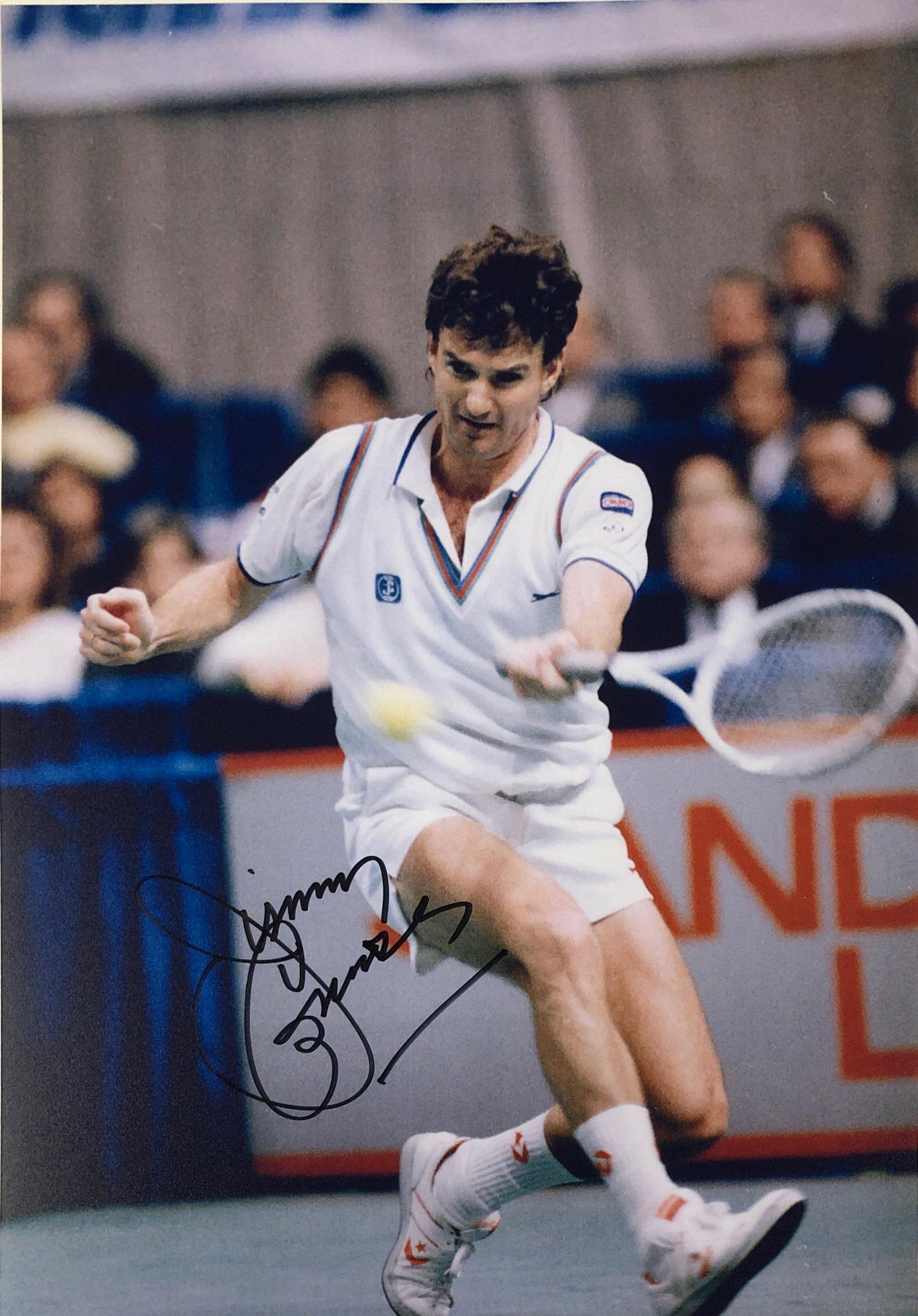 Tennis Signed Photo Jimmy Connors: Our company has been collectibles business since 2008. All items are unique and valuable for all the collectors. Our company is all online based and will be shipping from our warehouses or different c