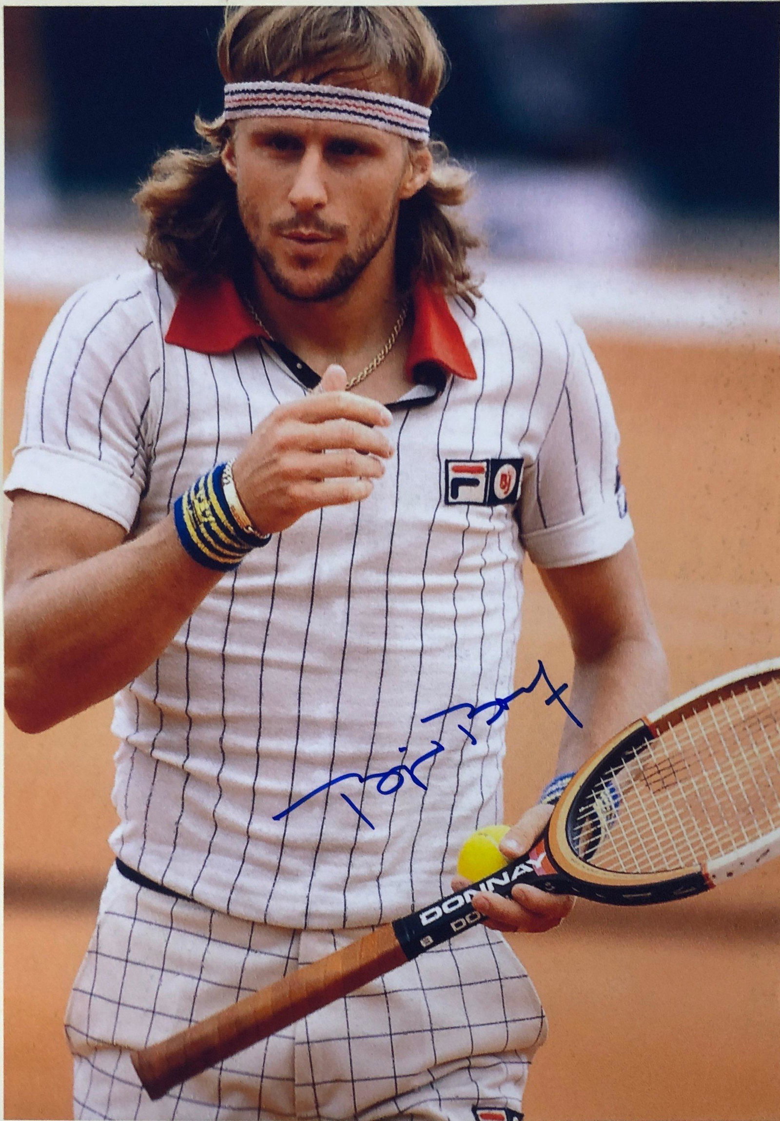 Tennis Signed Photo Bjorn Borg: Our company has been collectibles business since 2008. All items are unique and valuable for all the collectors. Our company is all online based and will be shipping from our warehouses or different c