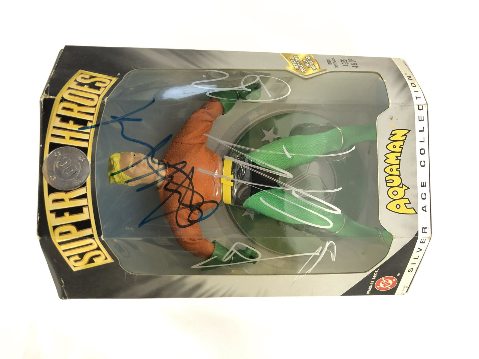 Signed Aquaman Figure Jason Momoa: Our company has been collectibles business since 2008. All items are unique and valuable for all the collectors. Our company is all online based and will be shipping from our warehouses or different c