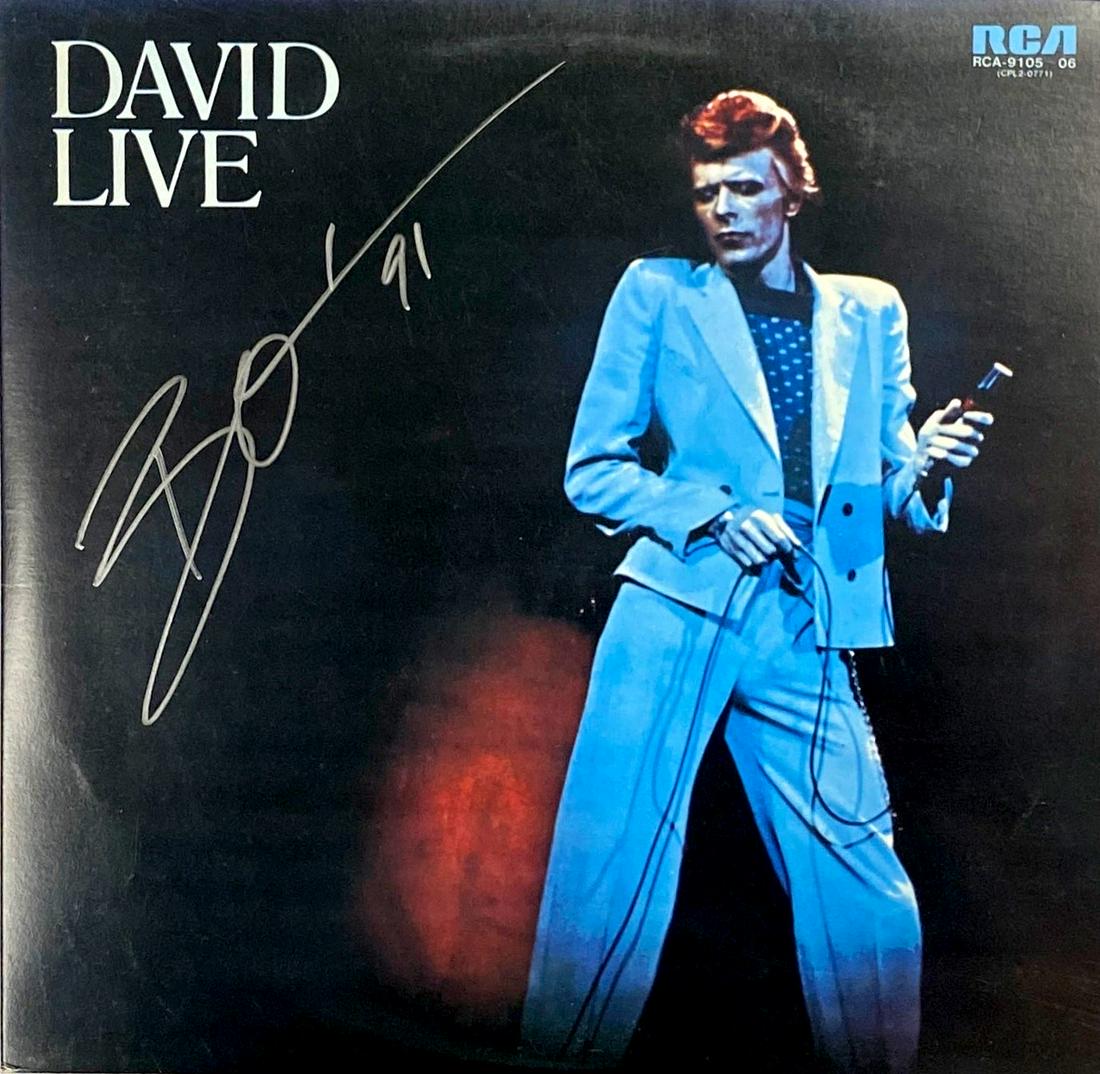 Signed David Live David Bowie Vinyl: Our company has been collectibles business since 2008. All items are unique and valuable for all the collectors. Our company is all online based and will be shipping from our warehouses or different c