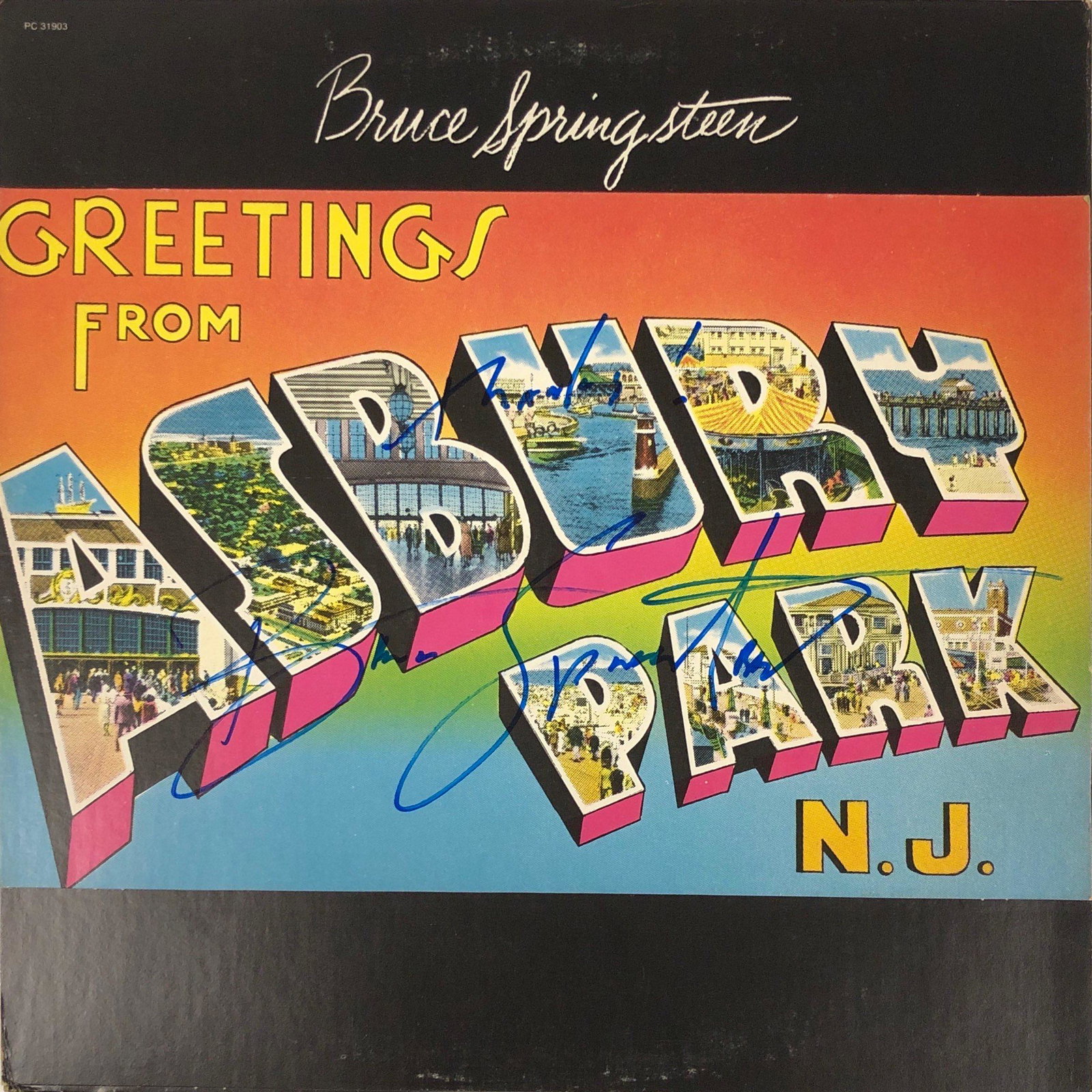 Signed Greetings From Bruce Springsteen Vinyl: Our company has been collectibles business since 2008. All items are unique and valuable for all the collectors. Our company is all online based and will be shipping from our warehouses or different c