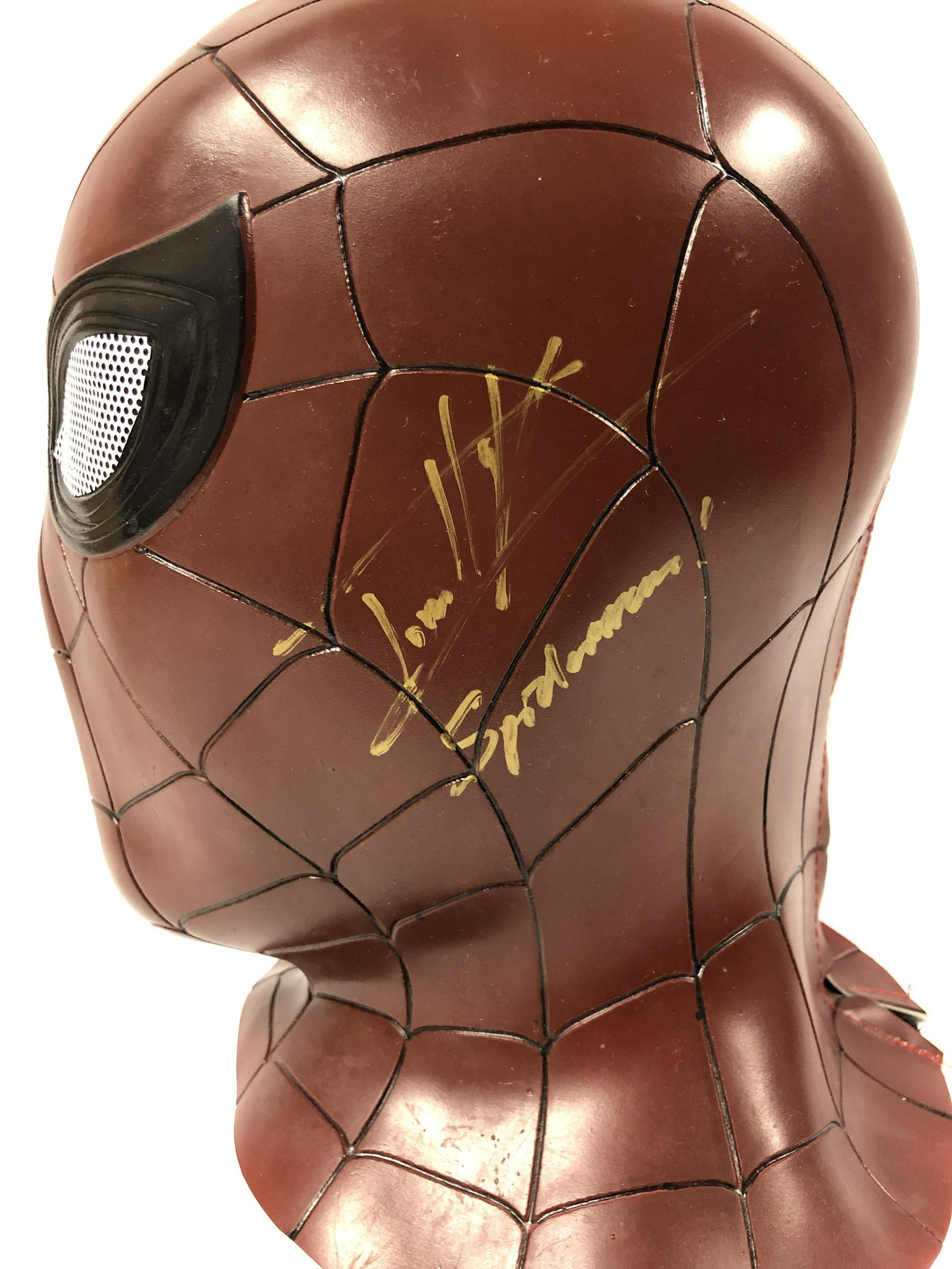 Signed Spiderman Mask Tom Holland Stan Lee: Our company has been collectibles business since 2008. All items are unique and valuable for all the collectors. Our company is all online based and will be shipping from our warehouses or different c