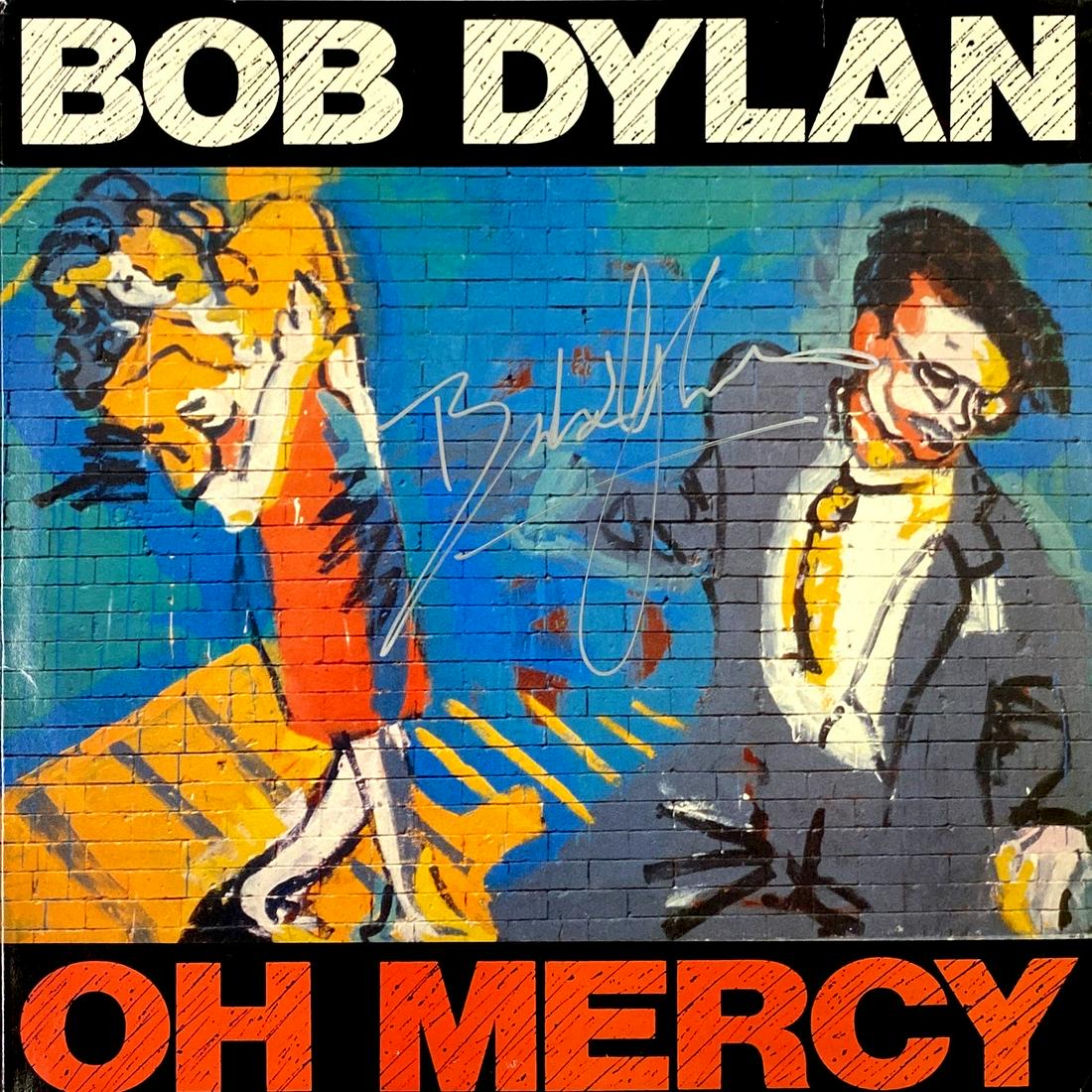 Signed Bob Dylan Oh Mercy Vinyl: Our company has been collectibles business since 2008. All items are unique and valuable for all the collectors. Our company is all online based and will be shipping from our warehouses or different c