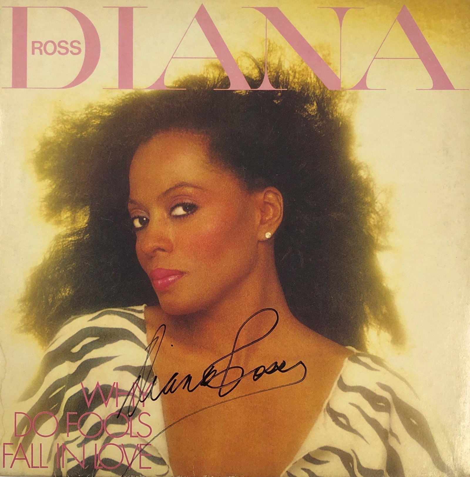 Signed Why Do Fools Fall in Love Diana Ross Vinyl: Our company has been collectibles business since 2008. All items are unique and valuable for all the collectors. Our company is all online based and will be shipping from our warehouses or different c