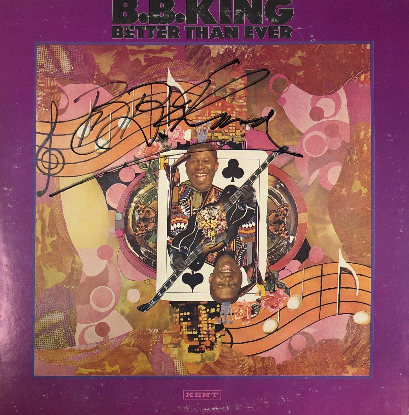 Signed BB King Better Tan Ever Vinyl: Our company has been collectibles business since 2008. All items are unique and valuable for all the collectors. Our company is all online based and will be shipping from our warehouses or different c