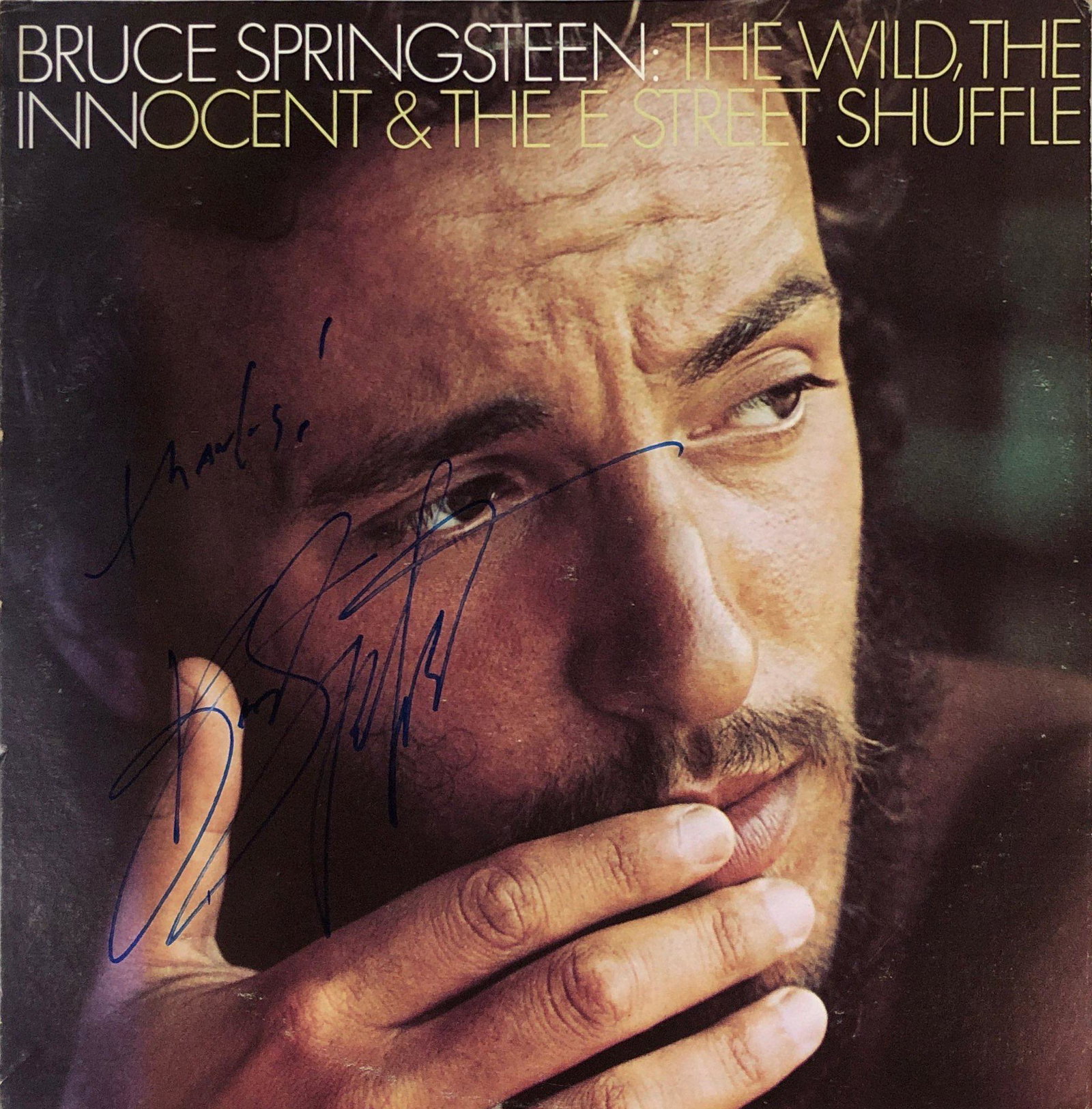 Signed Bruce Springsteen The Wild The Innocent Vinyl: Our company has been collectibles business since 2008. All items are unique and valuable for all the collectors. Our company is all online based and will be shipping from our warehouses or different c