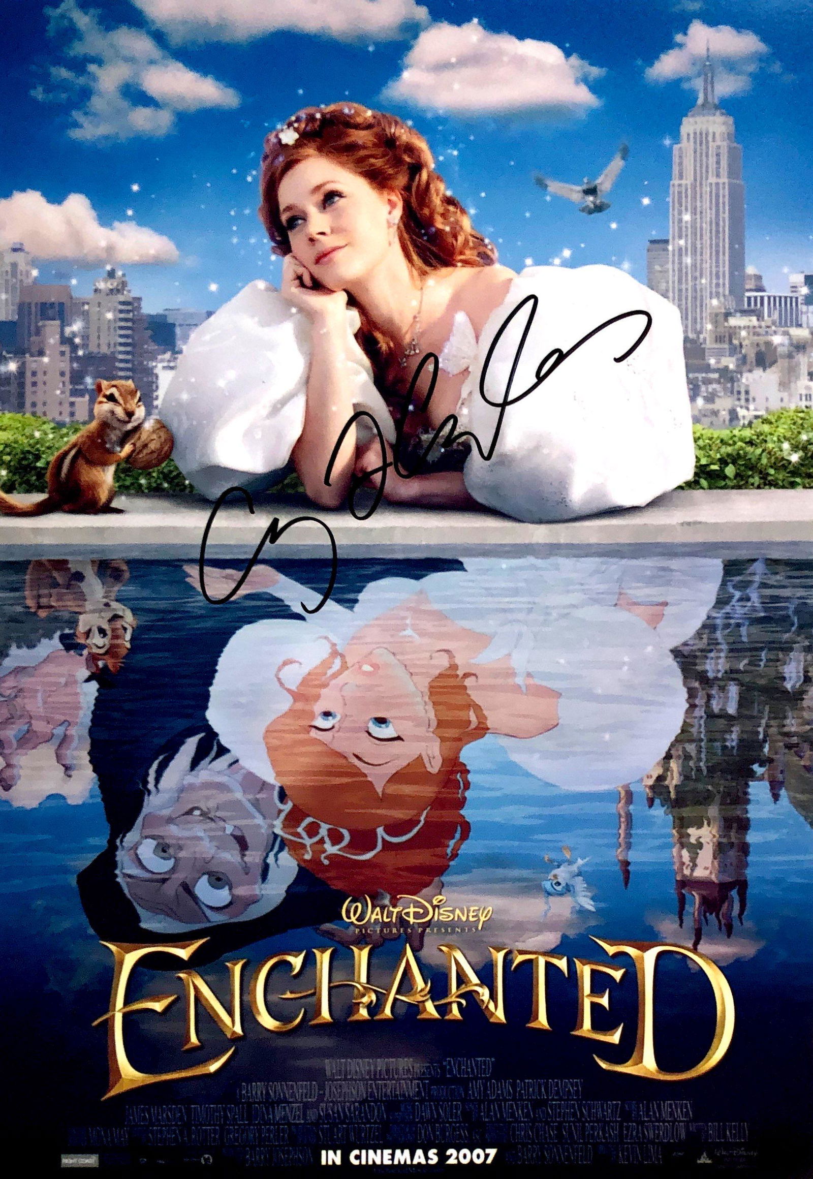 Signed Enchanted Amy Adams Photo: Our company has been collectibles business since 2008. All items are unique and valuable for all the collectors. Our company is all online based and will be shipping from our warehouses or different c
