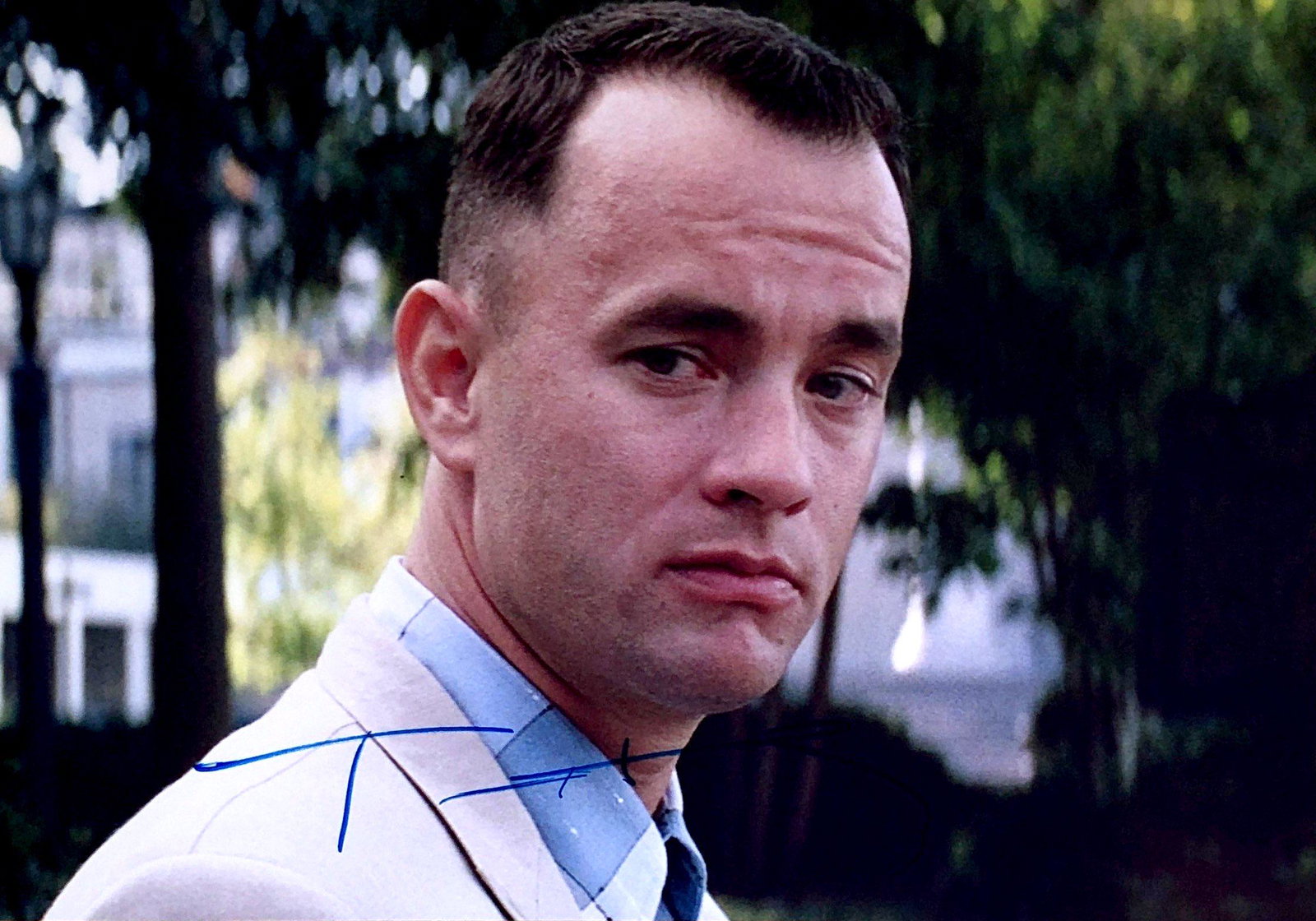 Signed Forrest Gump Tom Hanks Photo: Our company has been collectibles business since 2008. All items are unique and valuable for all the collectors. Our company is all online based and will be shipping from our warehouses or different c