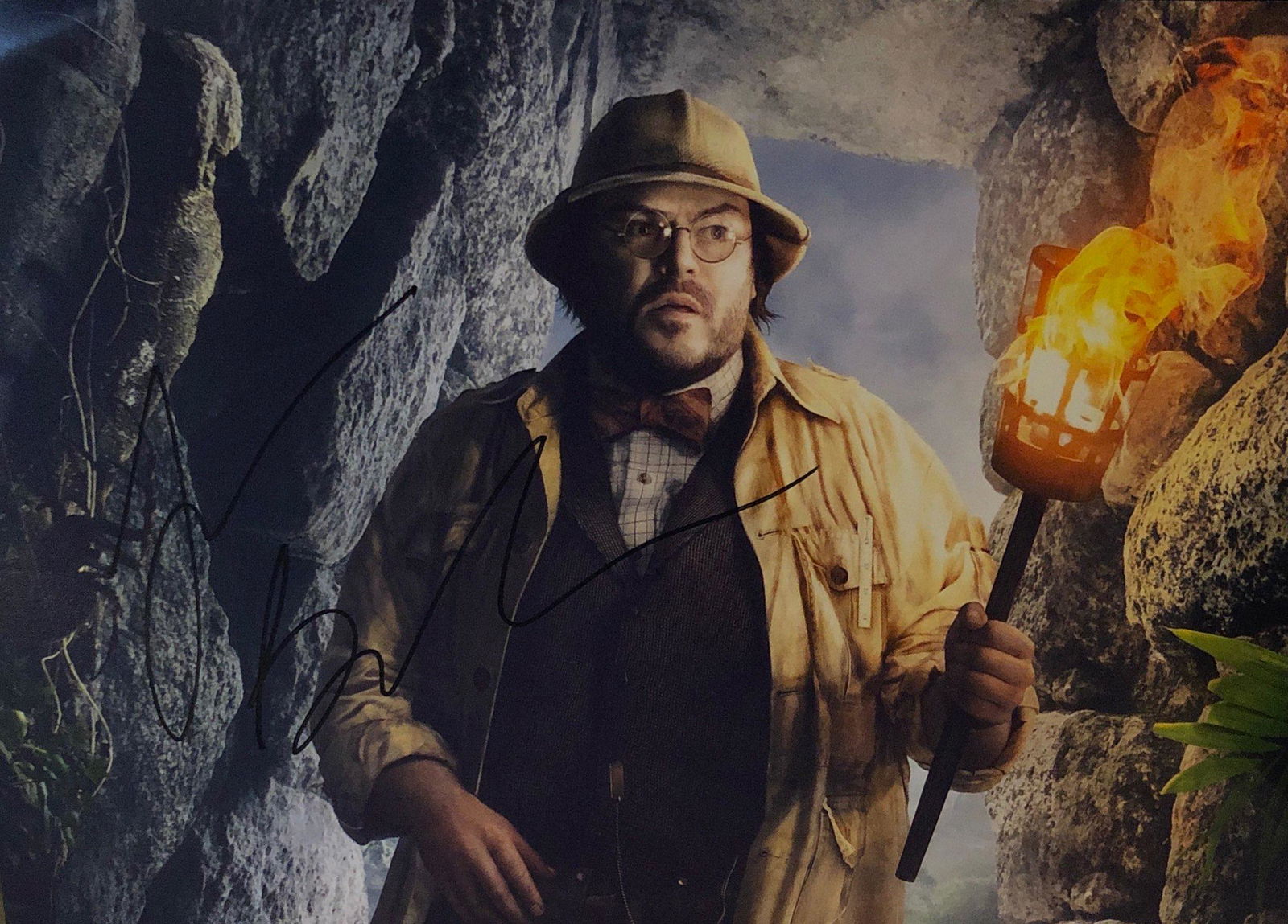 Jumanji Jack Black SIGNED Autographed Photo: Autographed by: Jack Black Size: 8" x 10" Our company has been collectibles business since 2008. All items are unique and valuable for all the collectors. Our company is all online based and will be s