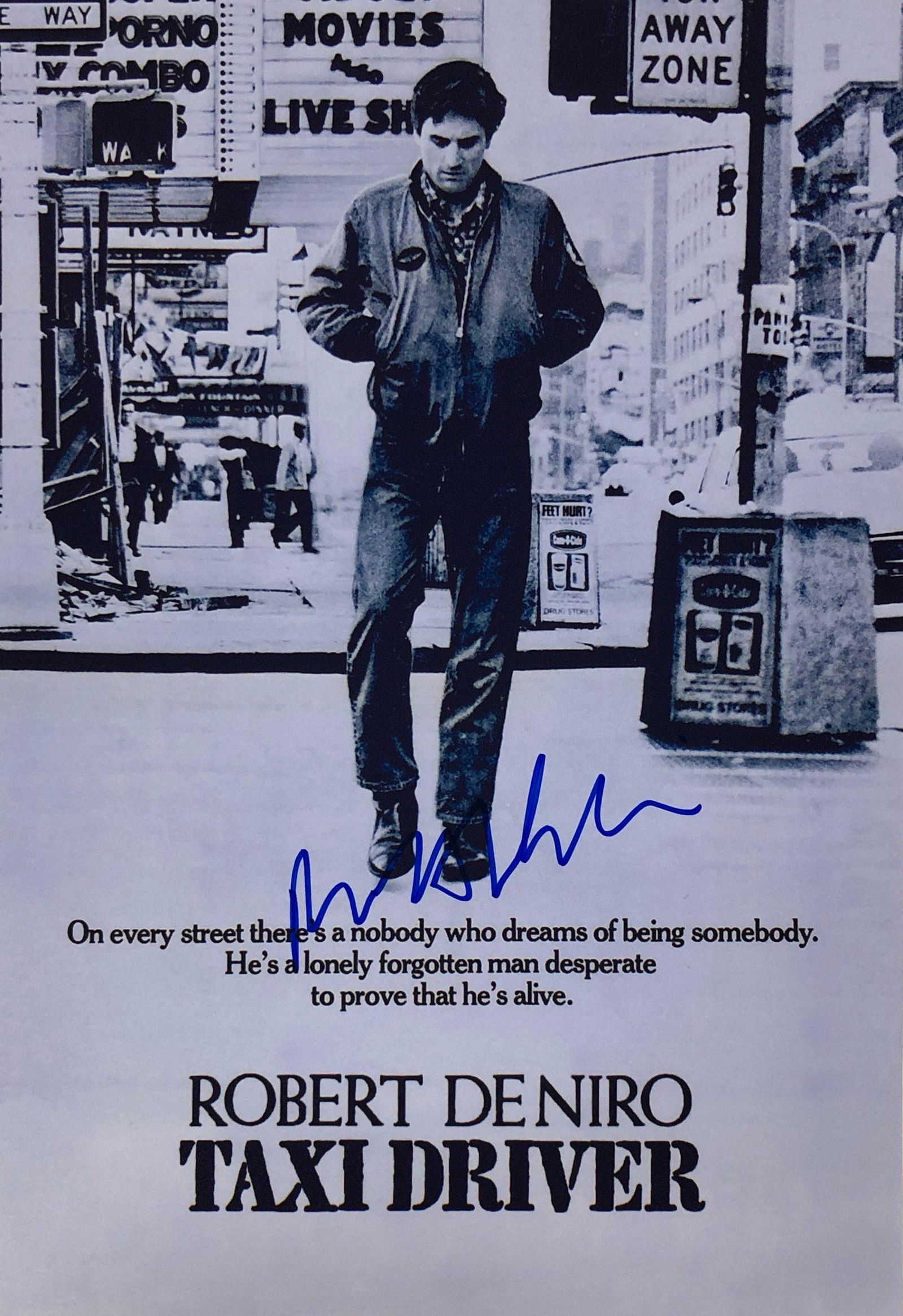 Taxi Driver Robert De Niro Photo Autographed Signed: Autographed by: Robert De Niro Size : 8"x10" Our company has been collectibles business since 2008. All items are unique and valuable for all the collectors. Our company is all online based and will b