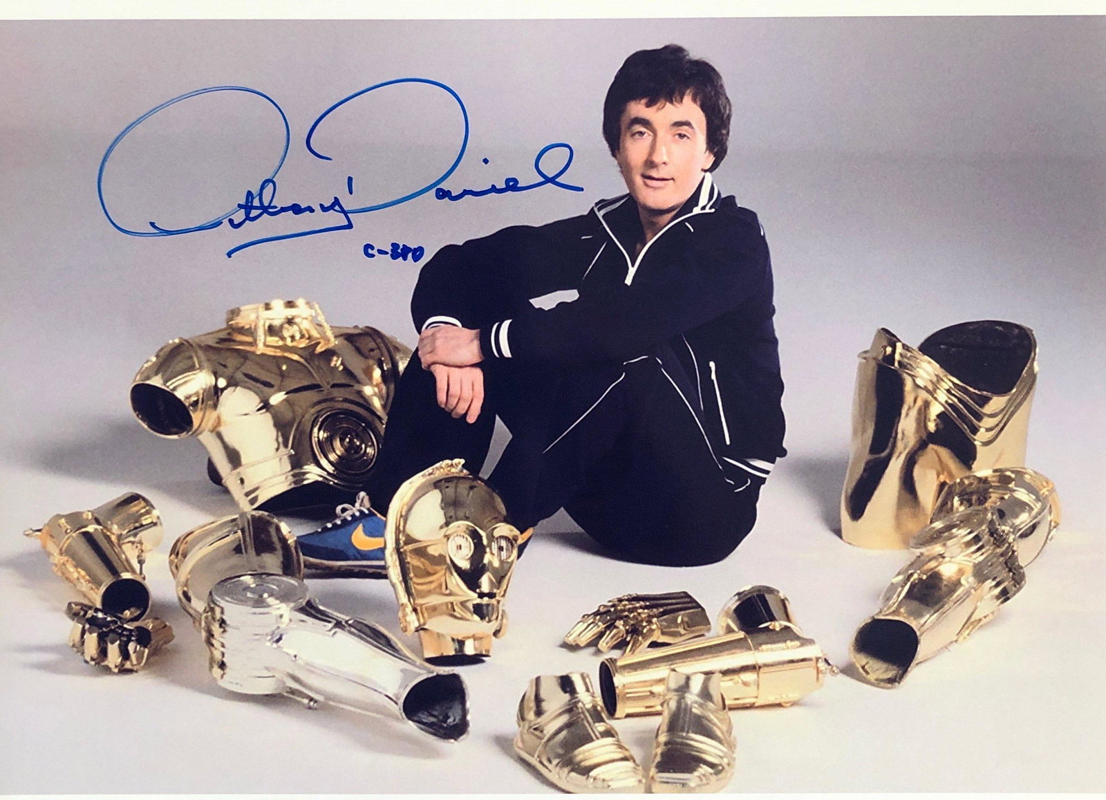 Star Wars C-3PO Anthony Daniels Autographed Signed: Autographed by: Anthony Daniels Size: 8" x 10" Our company has been collectibles business since 2008. All items are unique and valuable for all the collectors. Our company is all online based and will