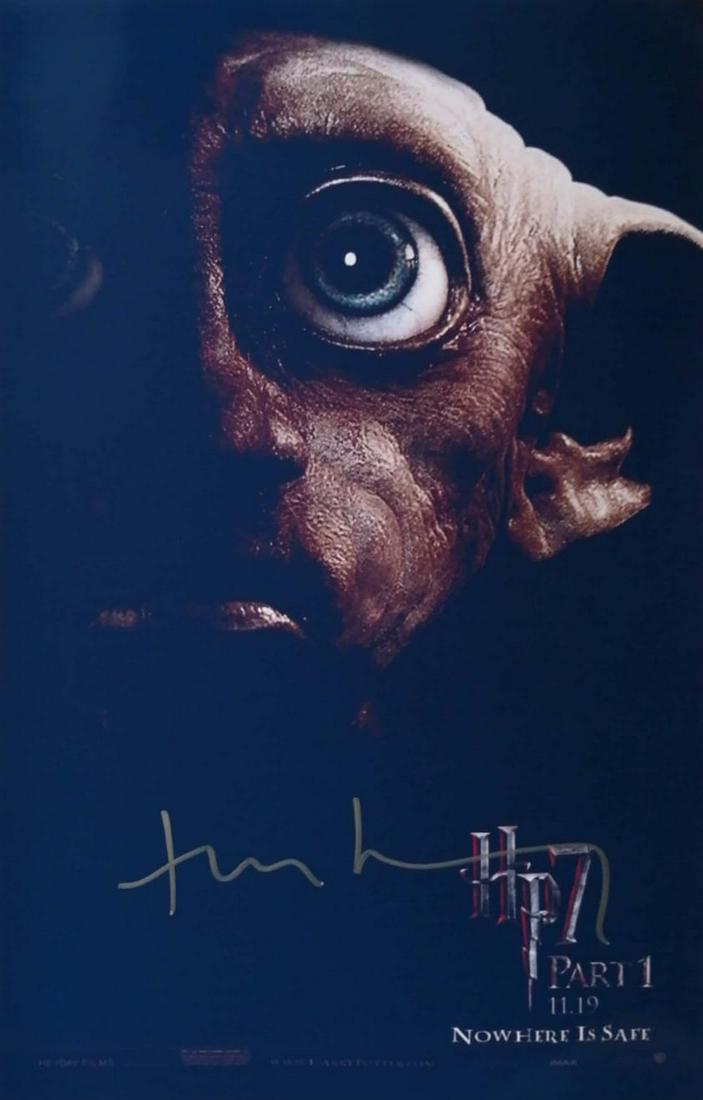 Toby Jones Harry Potter Deathly Hallows 1 Photo Signed: Autographed by: Toby Jones Size: 8" x 10" Our company has been collectibles business since 2008. All items are unique and valuable for all the collectors. Our company is all online based and will be s