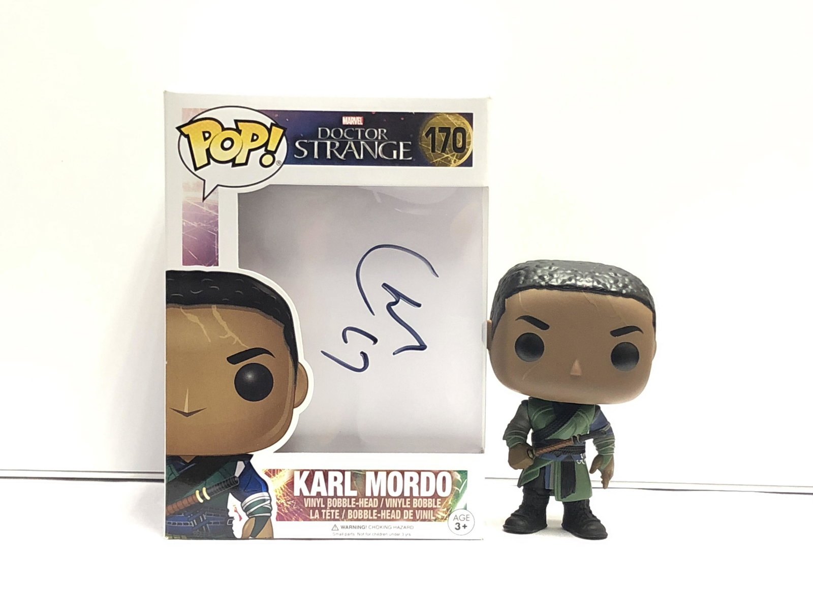 Doctor Strange Karl Mordo Chiwetel Umeadi Ejiofo Funko: Autographed by: Chiwetel Umeadi Ejiofo Our company has been collectibles business since 2008. All items are unique and valuable for all the collectors. Our company is all online based and will be ship