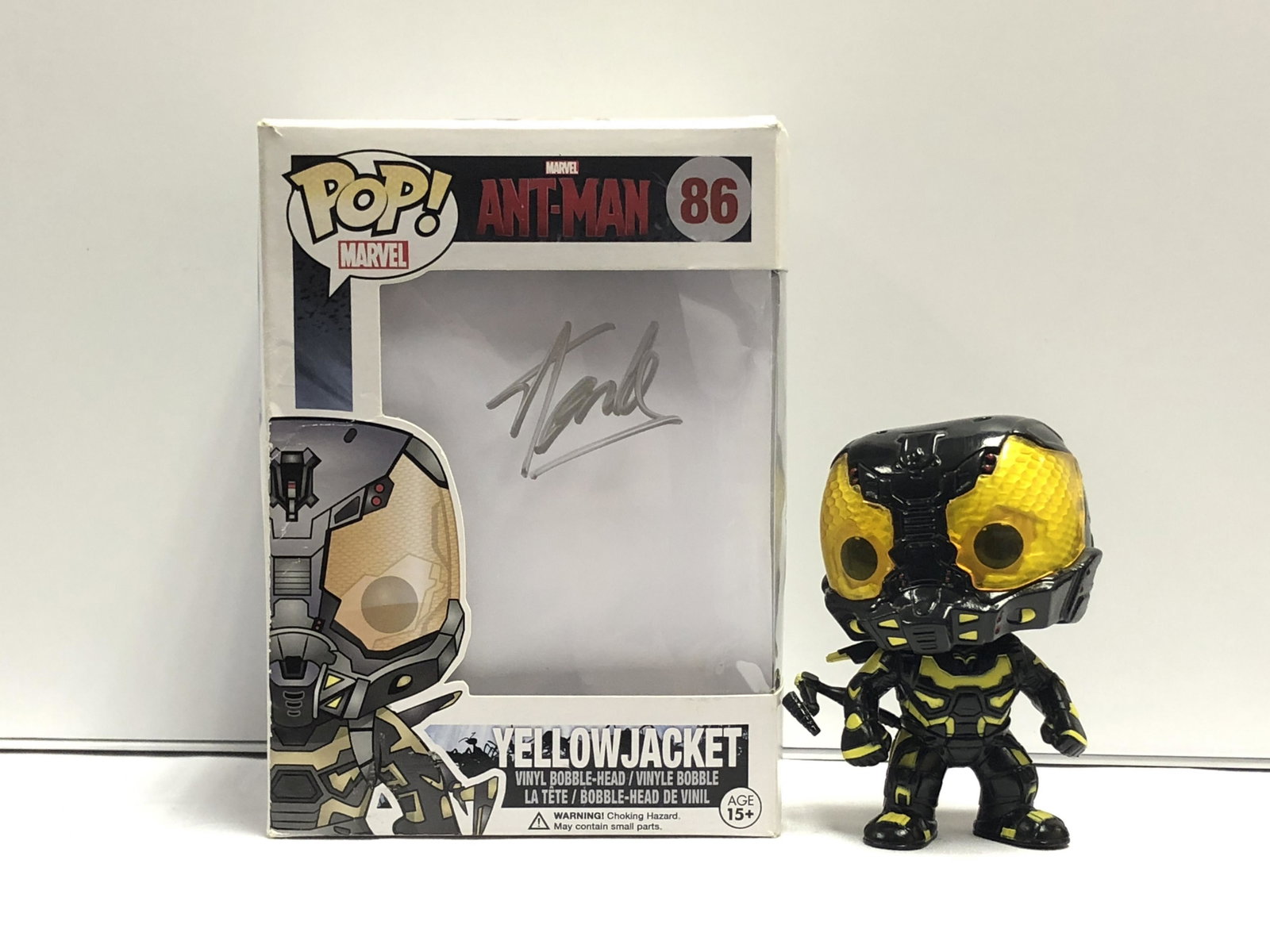 Ant-man Yellow Jacket Stan Lee Funko Pop Autographed: Autographed by: Stan Lee Our company has been collectibles business since 2008. All items are unique and valuable for all the collectors. Our company is all online based and will be shipping from our 