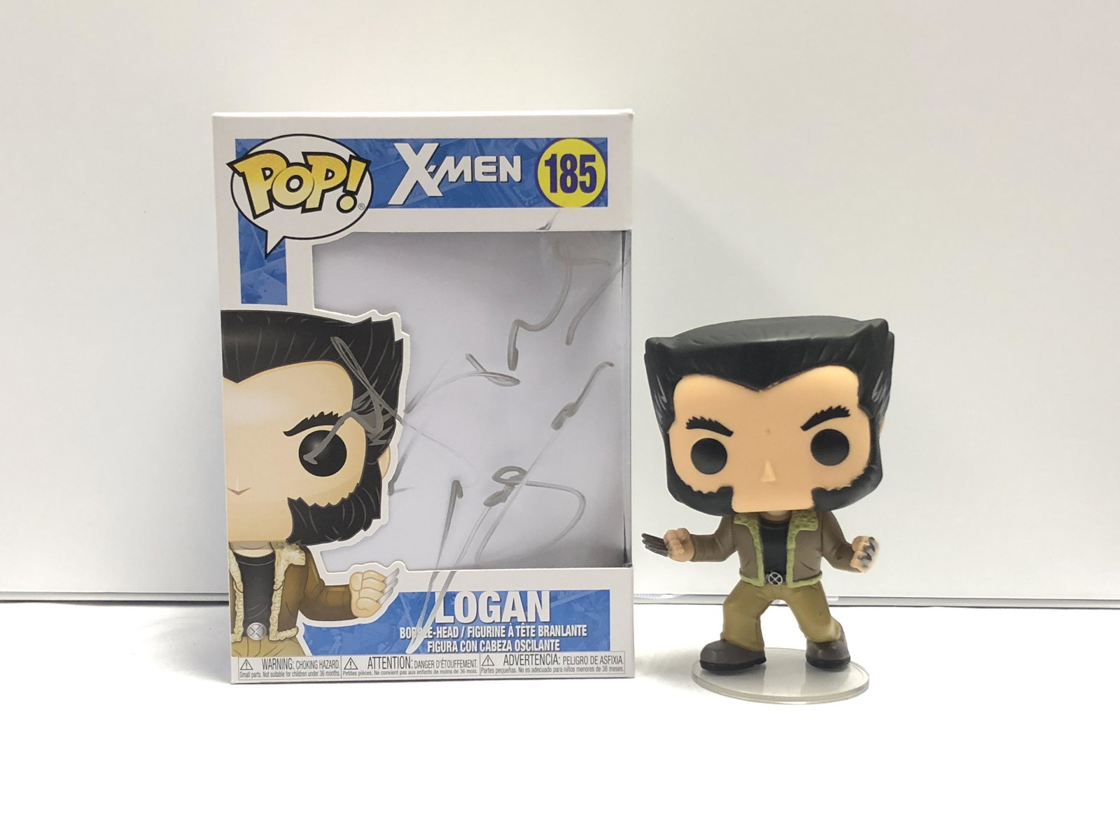 Marvel X-men Wolverine Logan Hugh Jackman Funko Pop: Autographed by: Hugh Jackman Our company has been collectibles business since 2008. All items are unique and valuable for all the collectors. Our company is all online based and will be shipping from 