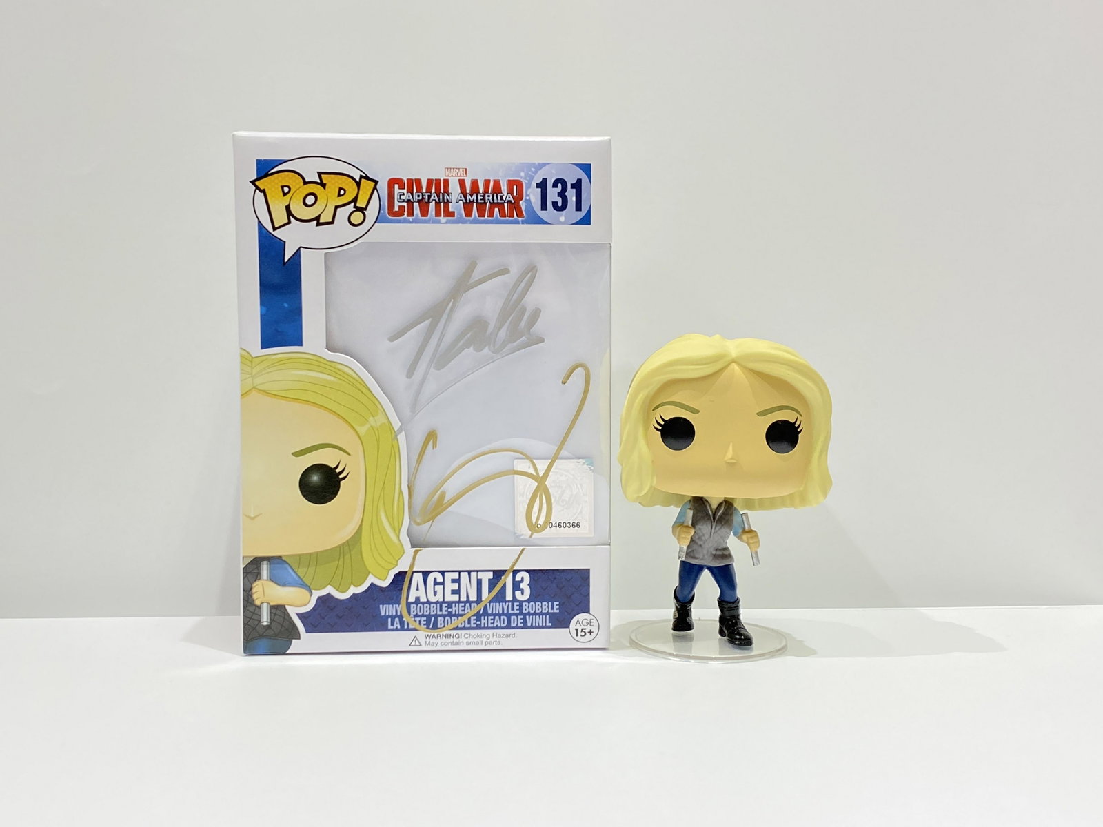 Marvel Captain America Agent 13 Emily VanCamp Stan Lee: Autographed by: Emily VanCamp, Stan Lee Our company has been collectibles business since 2008. All items are unique and valuable for all the collectors. Our company is all online based and will be shi