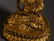 TIBETAN GILT BRONZE SEATED STATUE HOLDING PESTLE - 7