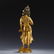 TIBETAN GILT BRONZE STANDING BUDDHA STATUE - 10
