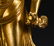 TIBETAN GILT BRONZE STANDING BUDDHA STATUE - 3