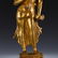 TIBETAN GILT BRONZE STANDING BUDDHA STATUE - 7