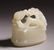 CHINESE WHITE JADE CARVED FLOWER LONG HANDLE KETTLE - 8