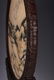 CHINESE ROSEWOOD CARVED STONE INLAID TABLE SCREEN - 6