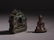 CHINESE ANCIENT BRONZE SEATED BUDDHIST - 2