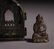 CHINESE ANCIENT BRONZE SEATED BUDDHIST - 6