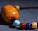 AN ANCIENT CHINESE AMBER CARVED NECKLACE - 3
