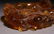 CHINESE AMBER CARVED FISH PATTERN BRUSH WASHER - 7