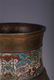 CHINESE BRONZE DOUBLE LOOP HANDLE VASE - 7